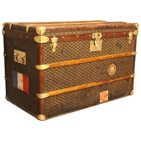 goyard writer's trunk